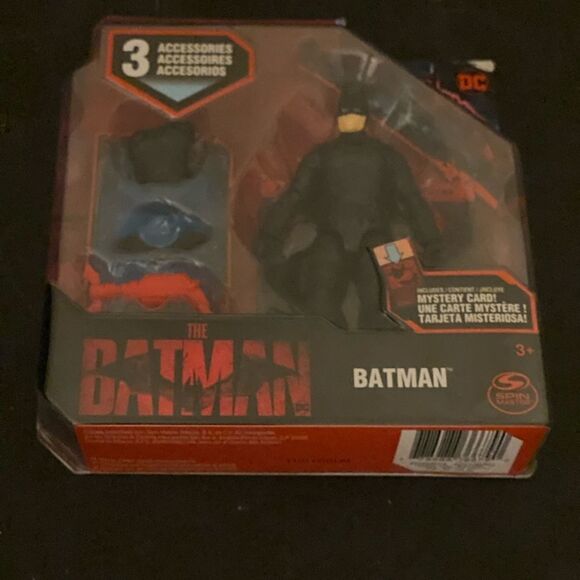 2022 Spin Master The Batman Movie BATMAN Figure New In Hand - Picture 2 of 3